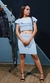 Conjunto cropped e sai branco