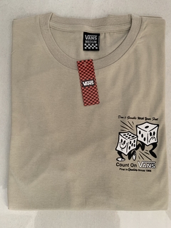 Remera vans estampada