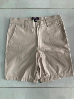 bermuda elastizada tommy beige
