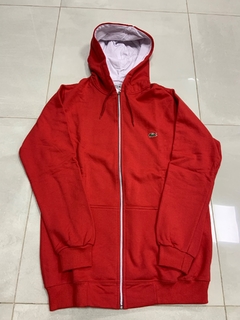 campera frisa lacoste