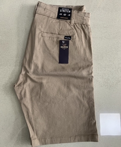 bermuda hollister elastizada - comprar online