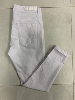 jeans blanco elastizado - comprar online