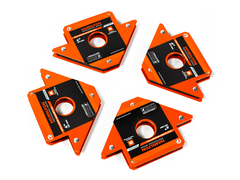 SET DE 4 ESCUADRAS MAGNÉTICAS PARA SOLDAR 4" HAMILTON EPS50P