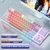 Teclado Mecânico SKYLION H87 - 10 Tipos de Iluminação Colorida na internet