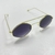 Oculos de Sol Ilha Bela Preto com Dourado - comprar online