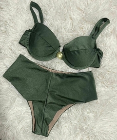 Biquíni hot pants aro meia taça