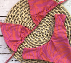 Biquíni cortininha estampado - comprar online