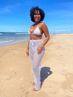 Calça arrastão saída de praia - comprar online