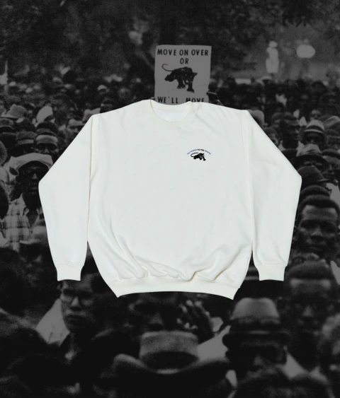 Moletom - Pantera Negra Creme