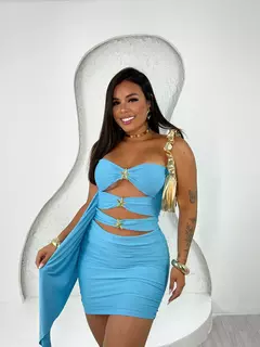 Vestido Estrela na internet