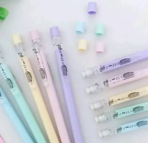 Lapiseira Soul 0.7mm Tons Pasteis - Amarelo