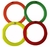 Aros Sumergibles De Goma X4 Uni. 17cm Tsp