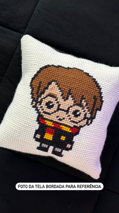 2 telas pintadas almofadas Harry Potter - comprar online