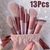 Kit Com 13 pincéis de maquiagem macia conjunto eyeliner