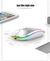 Rato de jogo ergonômico sem fio do rgb dos ratos silenciosos magros compatível - loja online