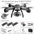 V14 Drone 4k profissão HD Wide Angle Camera 1080P WiFi Fpv Drone Dual Camera He na internet