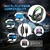 Eksa e1000 jogos fones de ouvido com cancelamento de ruído microfone rgb luz 7. - comprar online