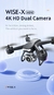 Imagem do V14 Drone 4k profissão HD Wide Angle Camera 1080P WiFi Fpv Drone Dual Camera He