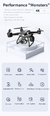 Imagem do V14 Drone 4k profissão HD Wide Angle Camera 1080P WiFi Fpv Drone Dual Camera He
