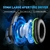 Eksa e1000 jogos fones de ouvido com cancelamento de ruído microfone rgb luz 7. - comprar online