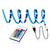 Led luz de tira rgb 2835 controle bluetooth usb luz flexível 5v diodo de fita p - comprar online