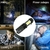 Mini lanterna led recarregável uso xpe + cob contas de lâmpada 100 metros de d - comprar online
