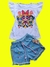 CONJUNTO JEANS INFANTIL MENINAS SUPER PODEROSAS.
