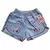 SHORT JEANS POMPOM. - comprar online