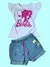 CONJUNTO BARBIE CORAÇÃO. - MC MODA KIDS
