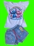 CONJUNTO JEANS INFANTIL STITCH NUVEM. - MC MODA KIDS