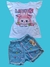 CONJUNTO JEANS INFANTIL DO LABUBU.