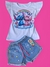 CONJUNTO JEANS INFANTIL STITCH NUVEM. - loja online