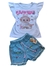 CONJUNTO JEANS INFANTIL DO LABUBU. na internet