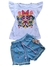 CONJUNTO JEANS INFANTIL MENINAS SUPER PODEROSAS. - MC MODA KIDS