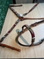 CONJUNTO CABEÇADA C TESTEIRA + PEITORAL Y BOOTS HORSE - CAVALLUSRN