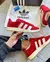 TÊNIS AD CAMPUS VERMELHO FEMININO - TIME SHOESS | Calçados de Qualidade 