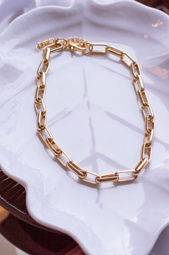 Choker elos quadrados