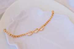 Choker búzios brancos