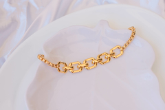 Choker elos quadrados
