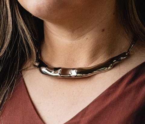 Choker maxi orgânica