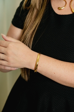 Bracelete liso grosso na internet