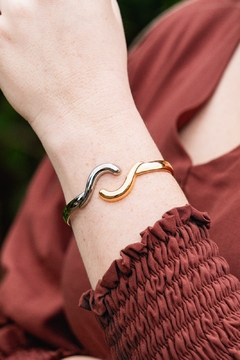 Bracelete formas banho duplo