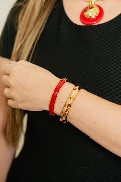 Bracelete organico liso na internet