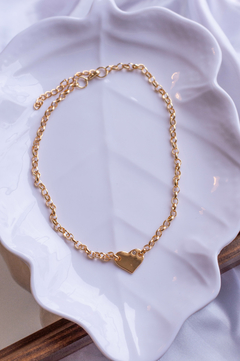 Choker coração,