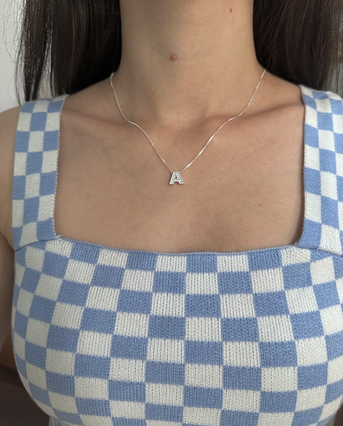 COLAR LETRA CRAVEJADA