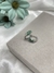 ARGOLA CRAVEJADA COM ZIRCONIA VERDE - comprar online