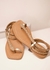 Sandália Cobra Snake Brilho Dourada - comprar online