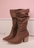 Bota Country Slouch Marrom Tendência - comprar online