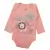 Kit Body Kiko Baby Suedine Estampa Rei Leão - 03 Peças 1 a 12 Meses - cade meu castelo