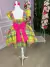 Vestido Banana Club Junino Xadrez Amarelo na internet